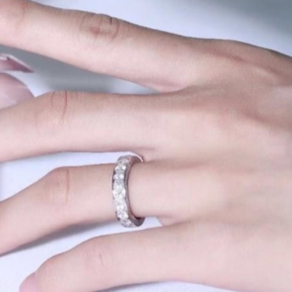 Brand New Moissanite White Sapphire Diamon… - Picture 2 of 4